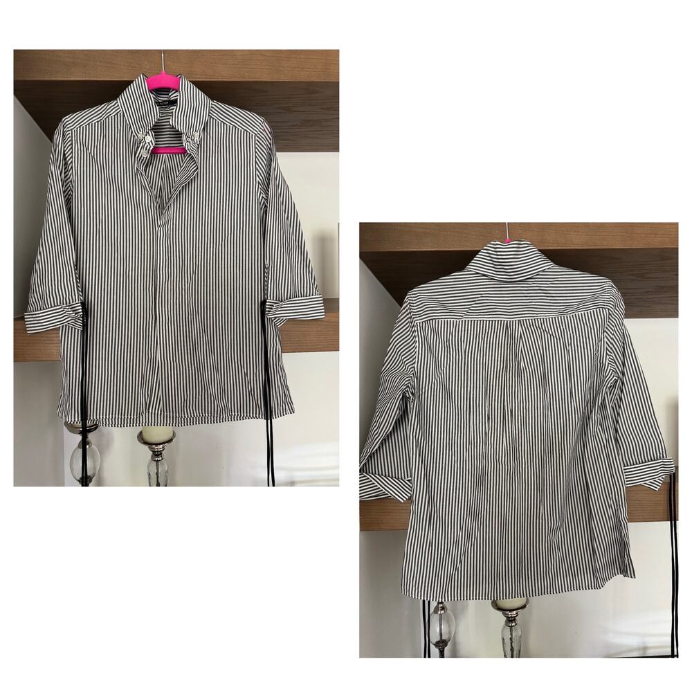 Calvin Rucker Striped Button Down